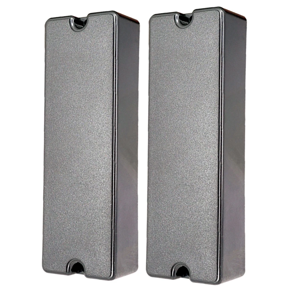 

Комплект из 2 закрытых крышек для звукоснимателя, 2 отверстия для винтов для 6-струнных электрических басовых частей, инструмент