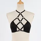 Сексуальный Бандаж, нижнее бельё полые проводов белье корсеты и бюстье Эластичный Бюстгальтер выдалбливают Эластичный ремешок бюстгальтер для Для женщин # м