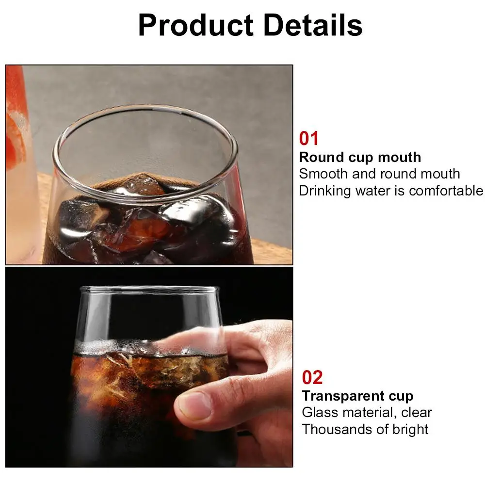 Creative Tea Cup Cold Drink Droplet Shape Coffee Pots Glass Dining Container Mugs Bar Insulated Thermal Summer Milk | Дом и сад