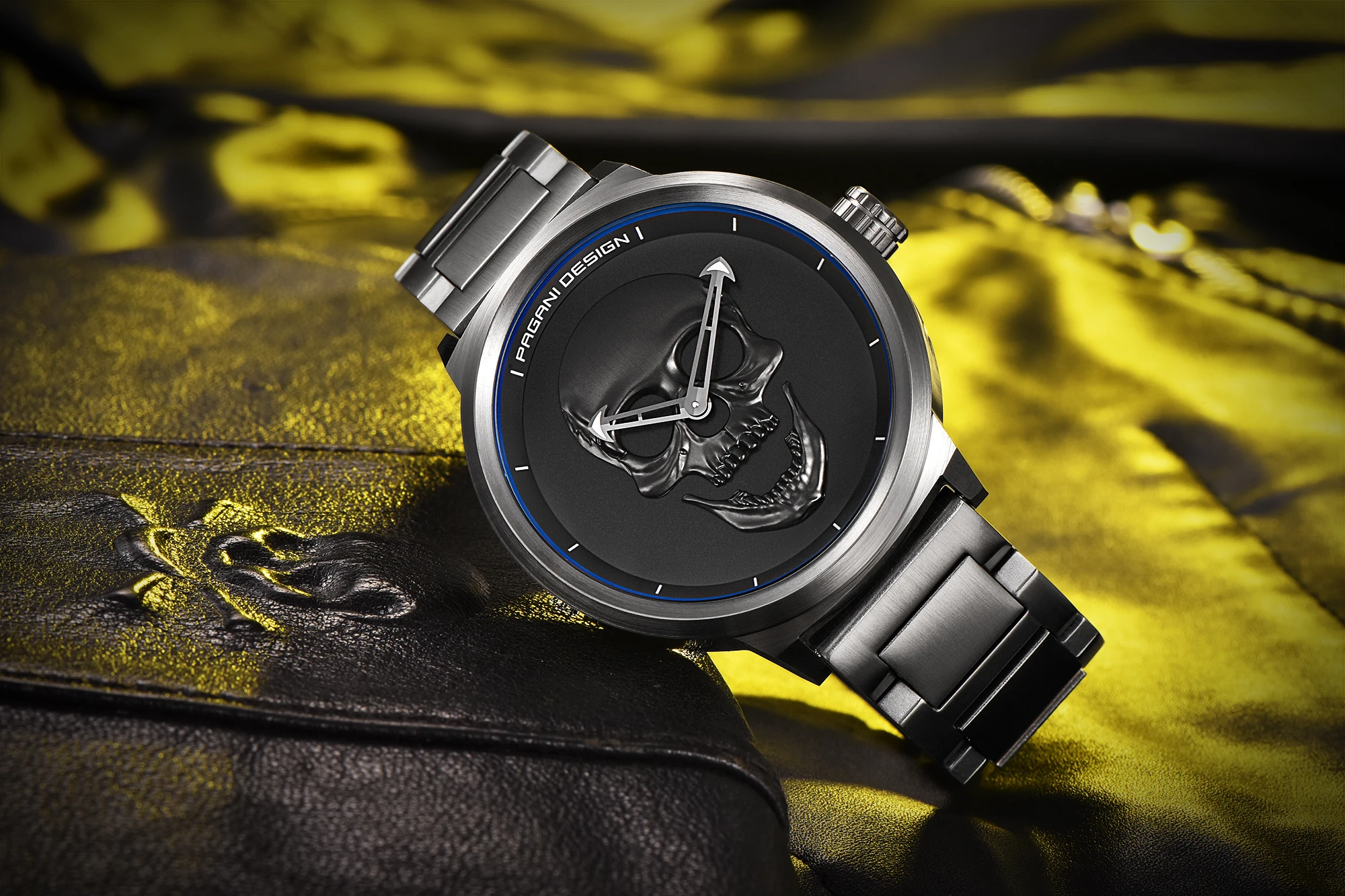 PAGANI DESIGN PD-1362 Japan Move men t мужские кварцевые часы 316L браслет из нержавеющей стали