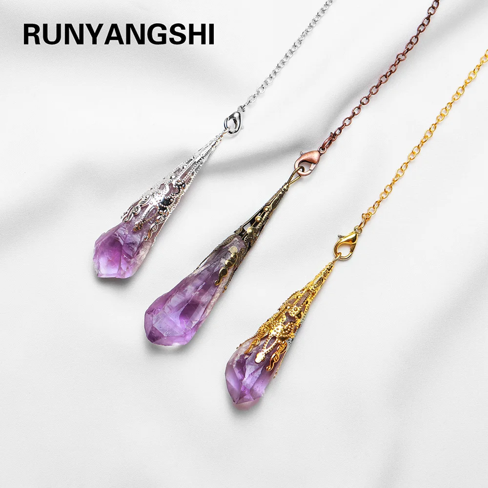 1 шт. натуральный хрустальный камень аметист мини пурпурный стержень кристалл