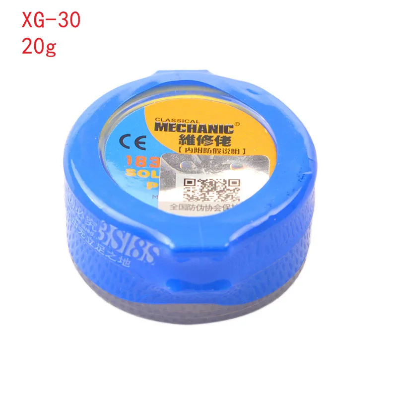 

Soldering Paste Flux XG-80 XG-50 XG-30 XG-Z40 Solder Tin Sn63/Pb67 For Hakko 936 TS100 Soldering Iron Repair Tool