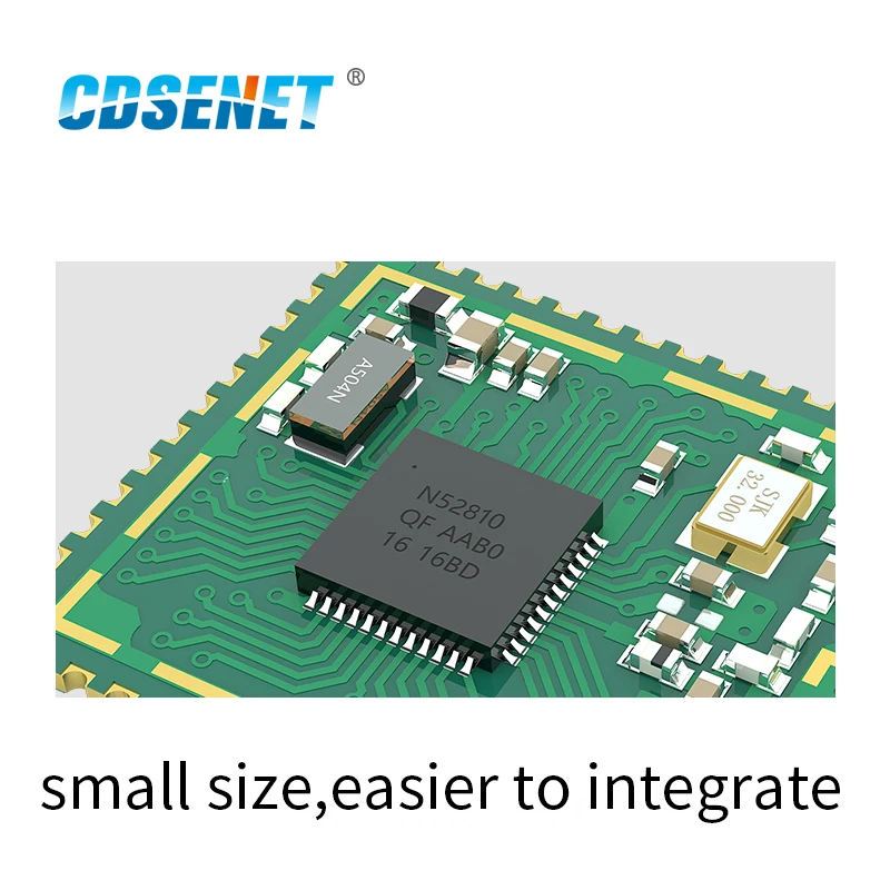 Модуль Bluetooth 5 0 nRF52810 2 4 приемник передатчика GHz CDSENET 5.0 4dBm приемопередатчик малой