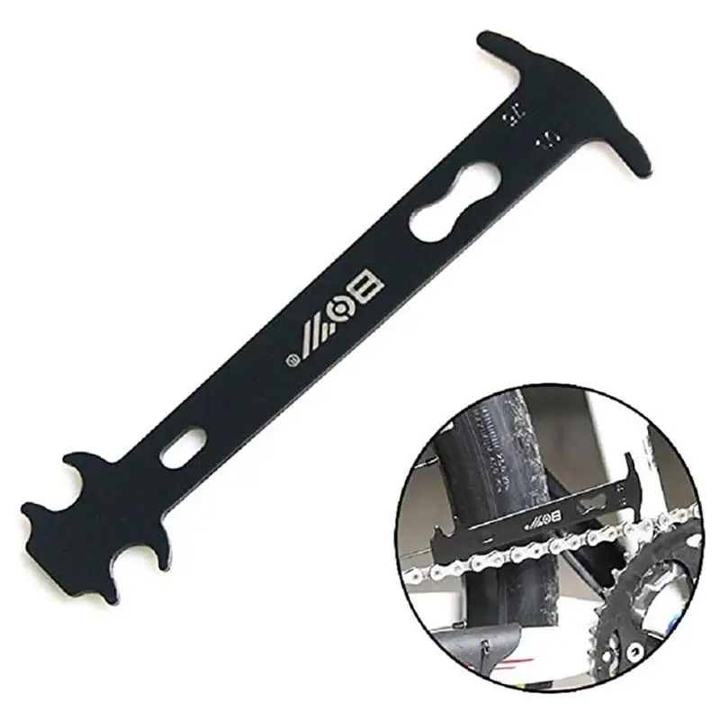 Индикатор износа велосипедной цепи черный измеритель для горных инструмент