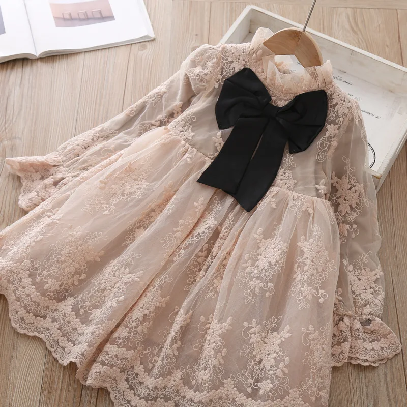 

Girls Dress Lace Tutu high quality Winter Warm Christmas Beautiful Dresses Kids thick Clothes Children Clothing For Girl 5 years