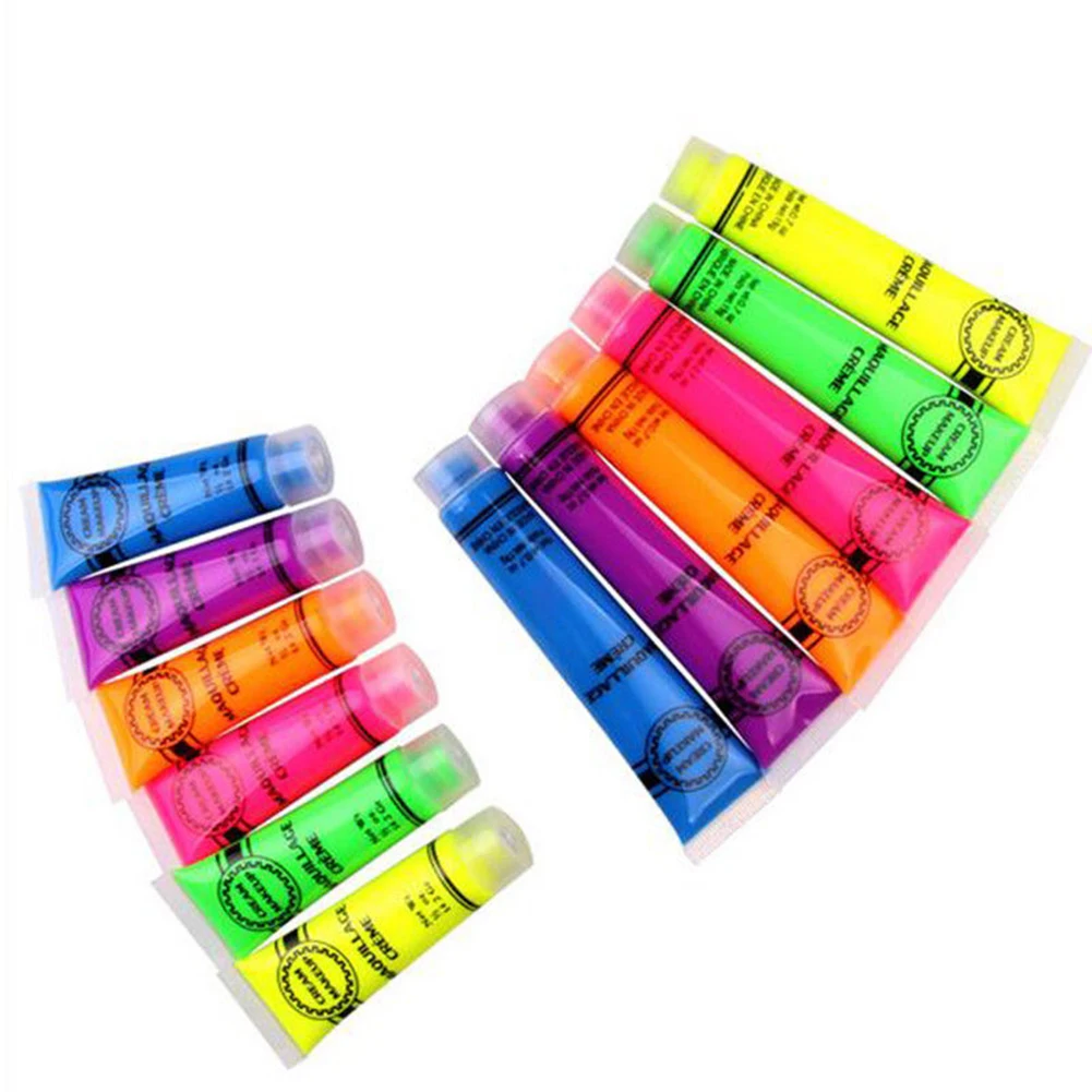 19/14.2g Бег Спорт безопасный нетоксичный пигмент Хэллоуин вечерние Чистка для лица