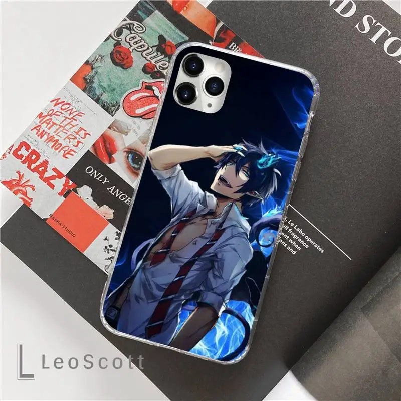 

Blue Exorcist anime cartoon Phone Cases For iphone 12 5 5s 5c se 6 6s 7 8 plus x xs xr 11 pro max