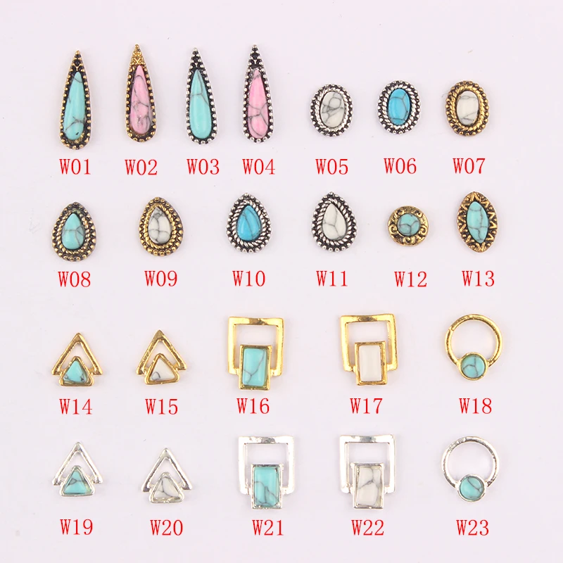 Новое поступление стразы для украшения ногтей камни с металлическими краями