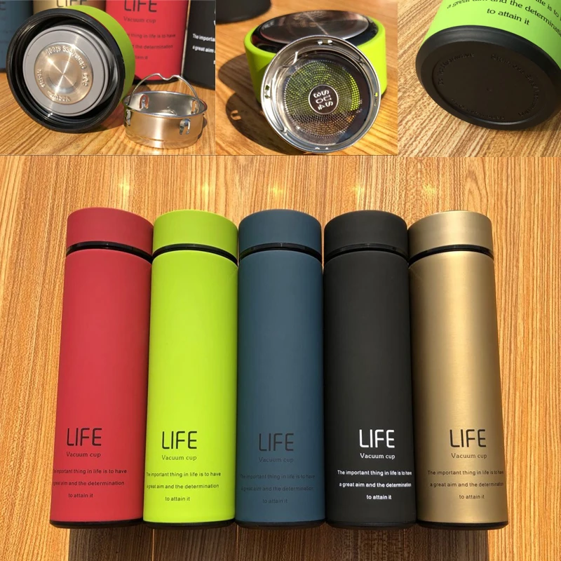 Кофейные кружки термос бутылка с фильтром для рассыпного листового или льдового