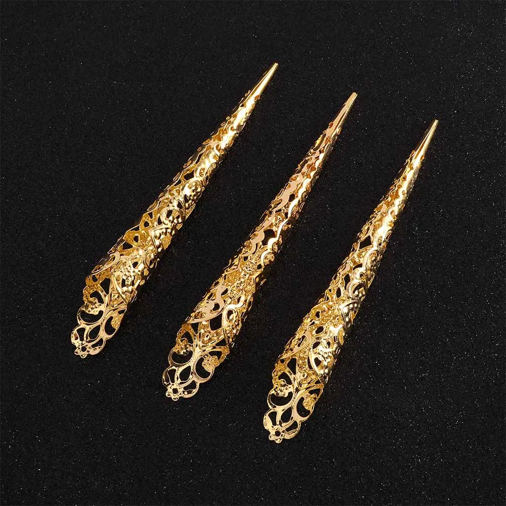 Набор колец для ногтей в античном стиле 5 шт. | Украшения и аксессуары