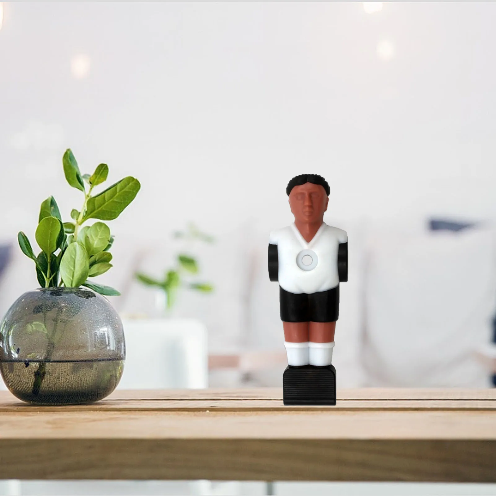 

Durable Foosball Player Soccer Games Mini Humanoid Plastic Doll Table Game Accessories Dolls Vivid Character Design