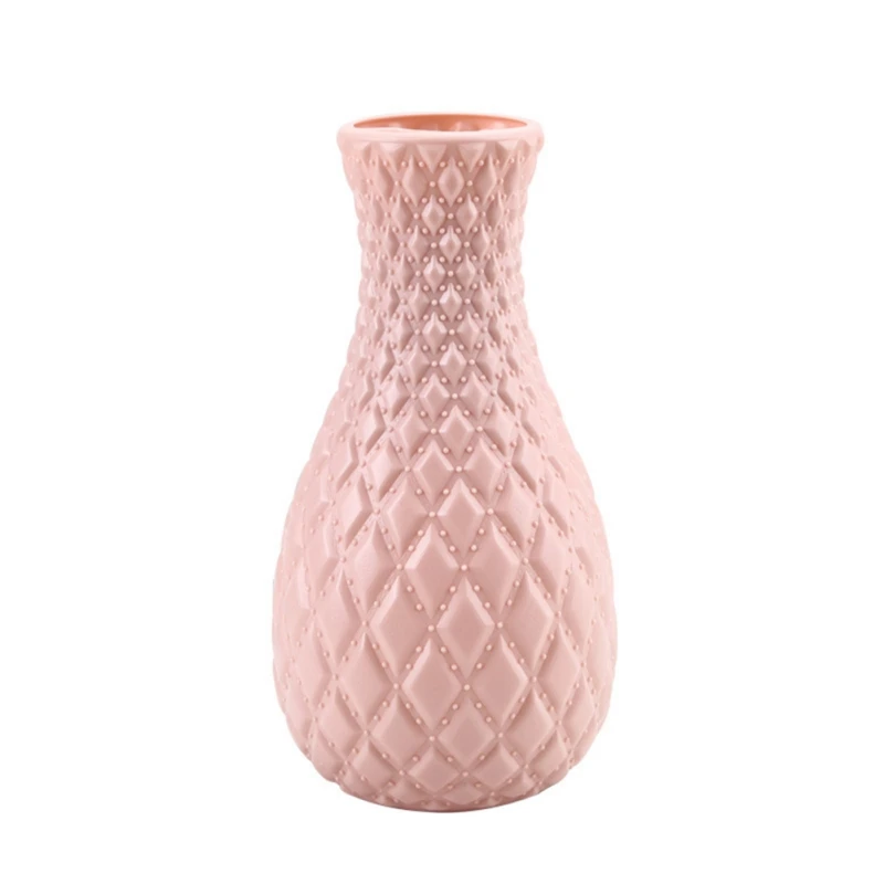 RL1267E New Nordic Style Origami Plastic Vase Imitation Ceramic Flower Pot Mini Bottle Flower Basket Flower Vase Decoration Home - Цвет: RL1267E