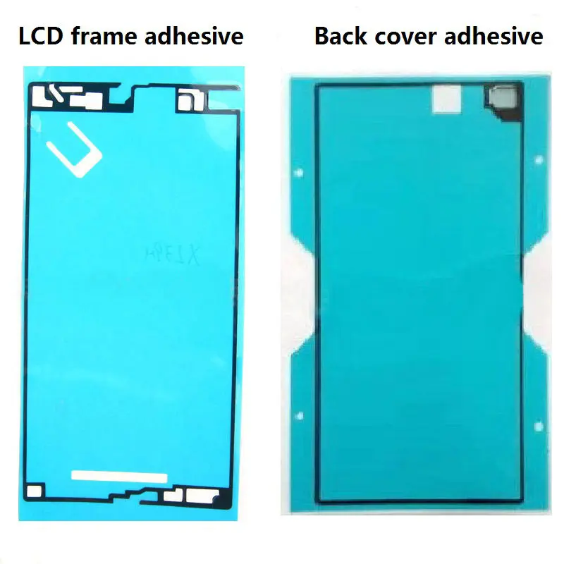

10pcs/lot For Xperia Z Ultra XL39h Battery Back Door Adhesive LCD Display Frame Sticker Tape