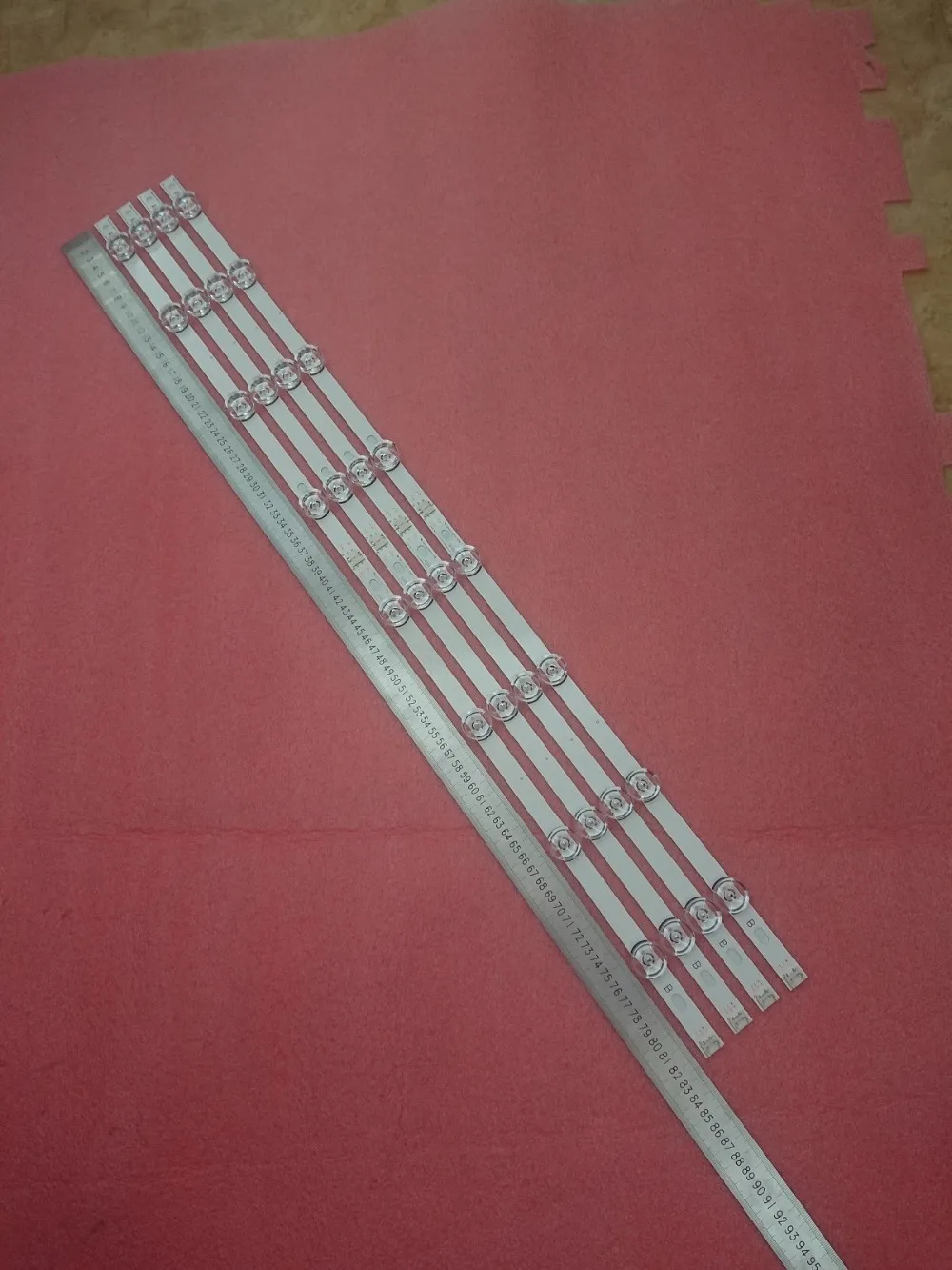 Комплект) 8 шт. светодиодный полосы для LG 42LF580V 42LB570V 42LB 42LB650V innotek DRT 3,0 42 A B 6916L-1956E 1957E 6916L-1709A 1710A