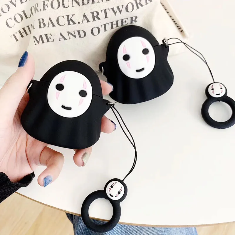 EKONEDA Мультфильм силиконовый защитный чехол для Airpods чехол мягкий без лица человек узорной чехол для Airpods