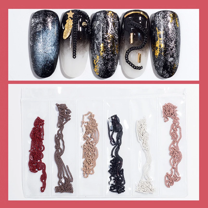 5 видов цветов можно выбрать имитация чешского маникюра Размер смешанного стекла