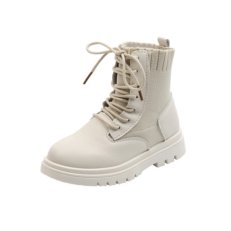 

CNFSNJ модная обувь для девочек, новые детские ботинки Martin для маленьких мальчиков, осенне-зимняя теплая обувь для детей, кроссовки, детская об...