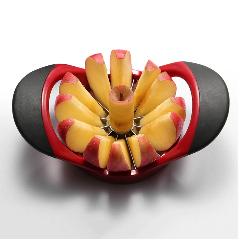 Portable Stainless Steel Fruit Apple Pear Easy Cut Slicer Cutter Divider Peeler Multi-function Eco-Friendly Clean |