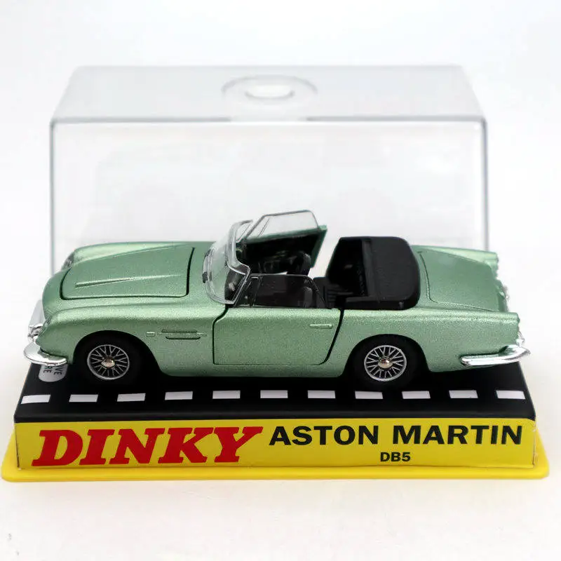 Атлас 1:43 Dinky toys 110 Aston Martin Зеленая коллекция моделей литья под давлением