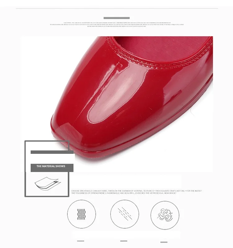 Классические ботильоны Aleafalling блестящие непромокаемые ботинки на британской