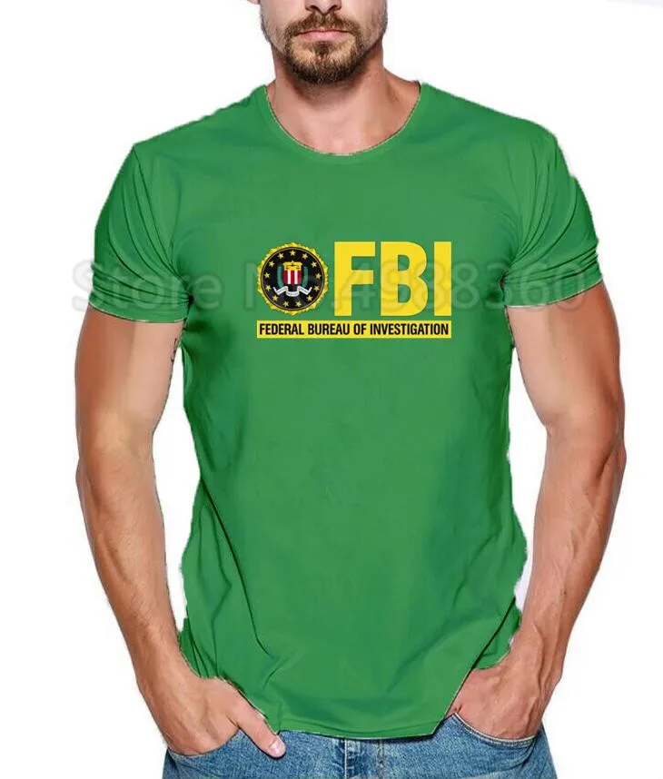 Забавная Хлопковая мужская футболка с круглым вырезом надписью Федеральный