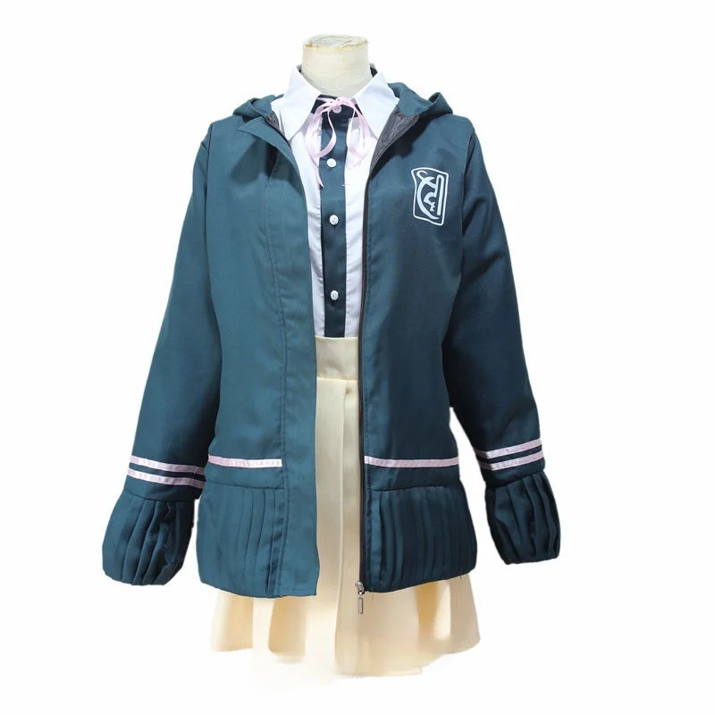 

Anime Danganronpa Chiaki Nanami Cosplay Full Set for Women Cosplay Costume