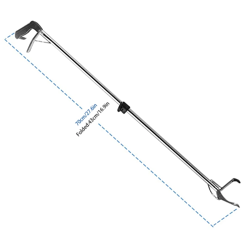 Pinzas de serpiente profesionales, accesorio de agarre de Metal, mand&iacute;bula ancha, plegable, alta resistencia, 28 "40" 47"-5