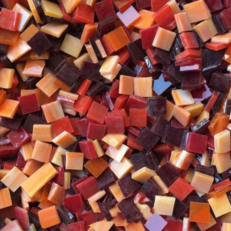 100 г DIY креативная разноцветная мозаичная инкрустация настенная плитка материалы ручной работы стекло 1 см слюда часть обычный коллаж ремесло ZXY9822