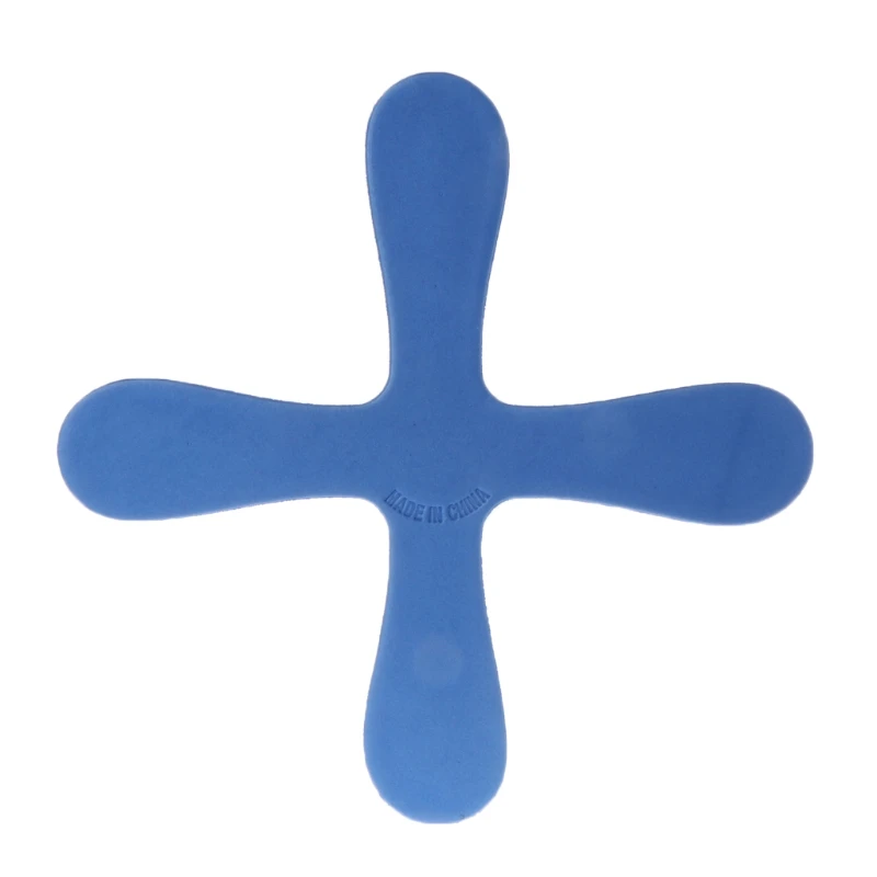

40JC Cross Shape Boomerang Flying Toys Outdoor Park Saucer Funny Game Children Sports