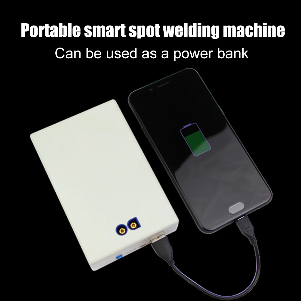 

Lightweight Welding Tool Kit DIY Adjustable 5 Gears Portable Mini Spot Welding Machine for 18650 Lithium Battery Spot Welder