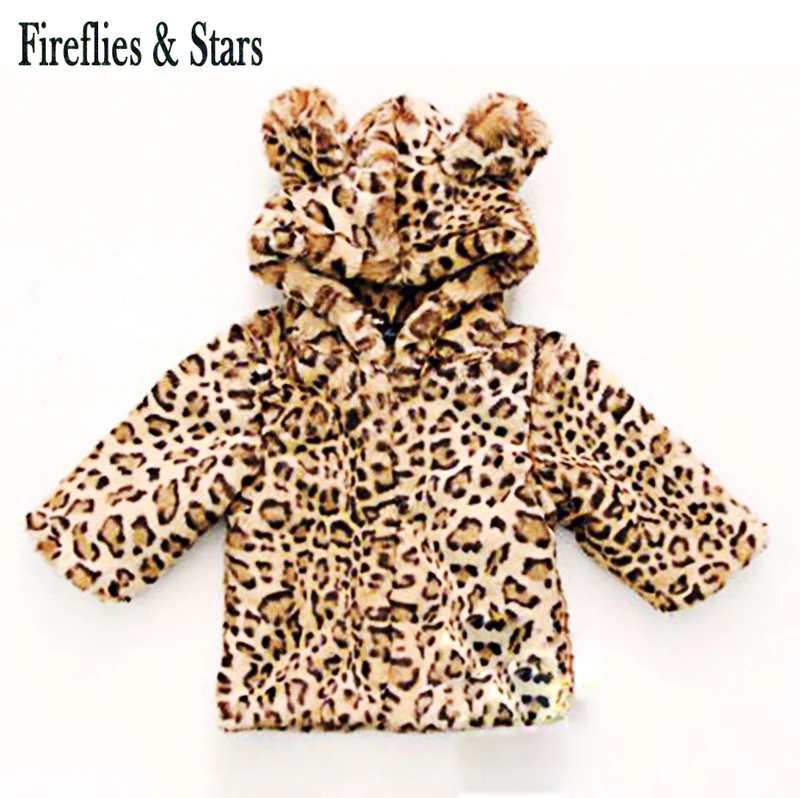 Осенне-зимняя теплая куртка для малышей с капюшоном девочек детское