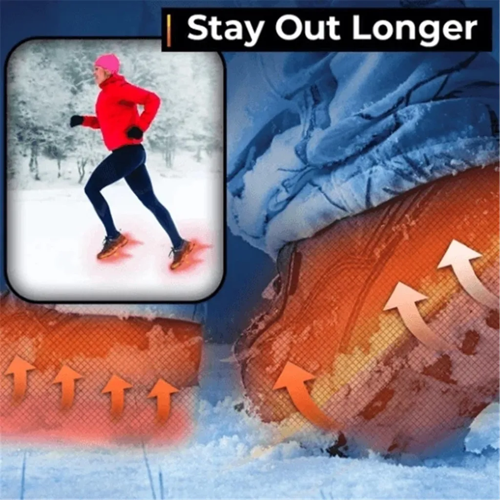 USB стельки для обуви с подогревом электрическая грелка ног теплые носочки зимние