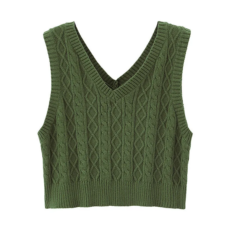 INMAN осень 2020 Новое поступление Однотонный свитер с v-образным вырезом | Женская