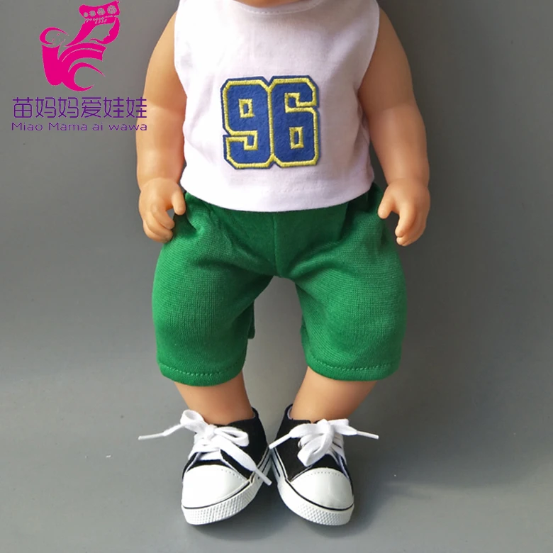 Куртка с капюшоном верхняя одежда штаны рубашка подходит для 43 см кукол