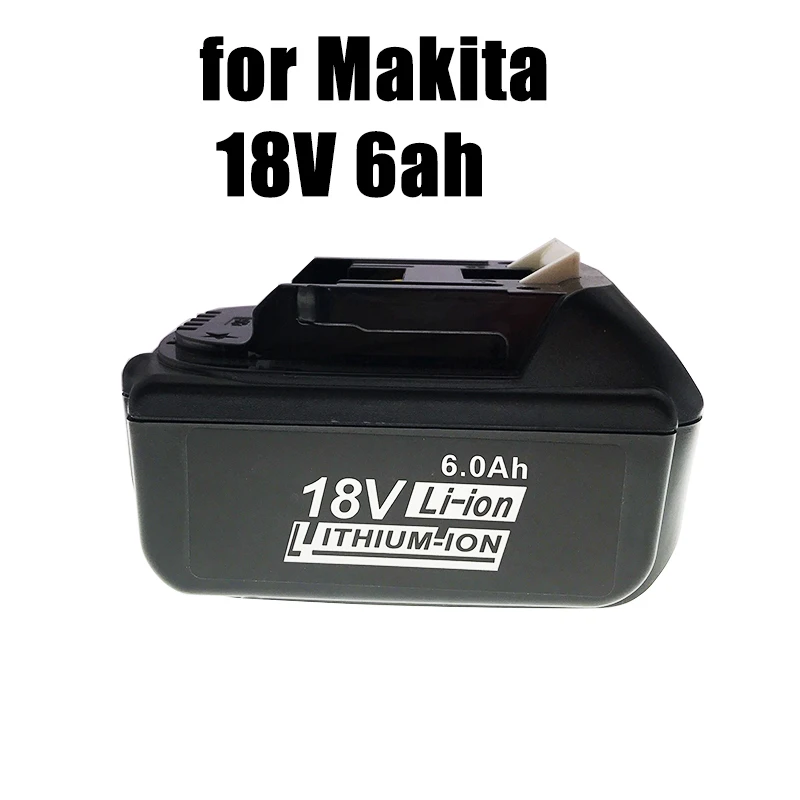 18 в 6.0Ah Перезаряжаемые Li-Ion Батарея для Makita Мощность инструмента 18V батареи BL1840 BL1850
