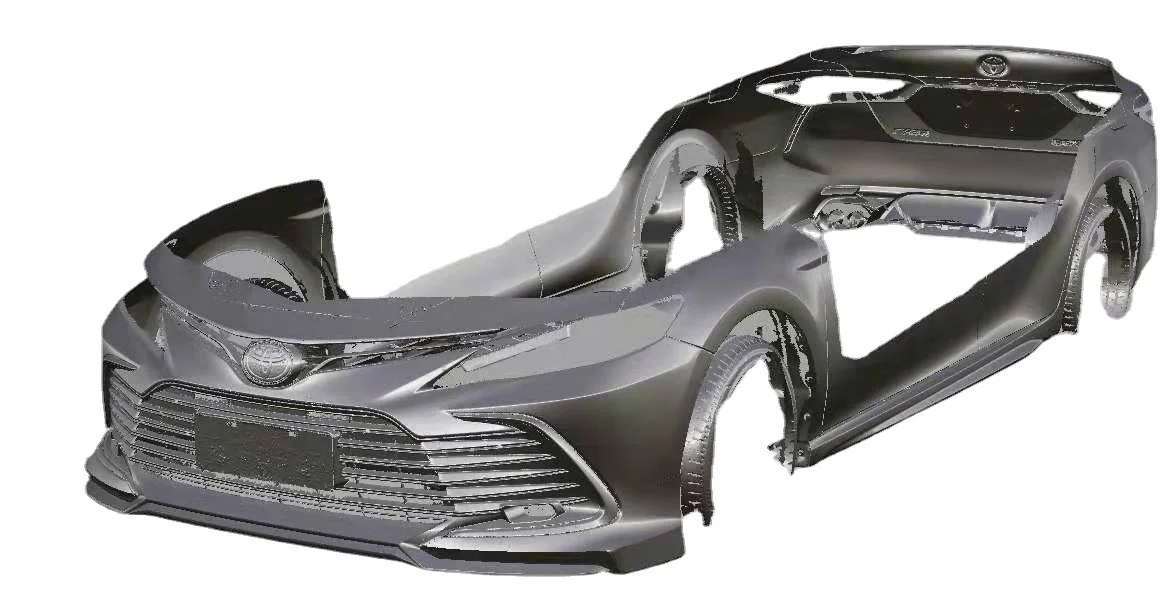 

Suit For 21 Yofer Types Camry Modified Luxury Front Side Skirt and Rear Lip Back Corner