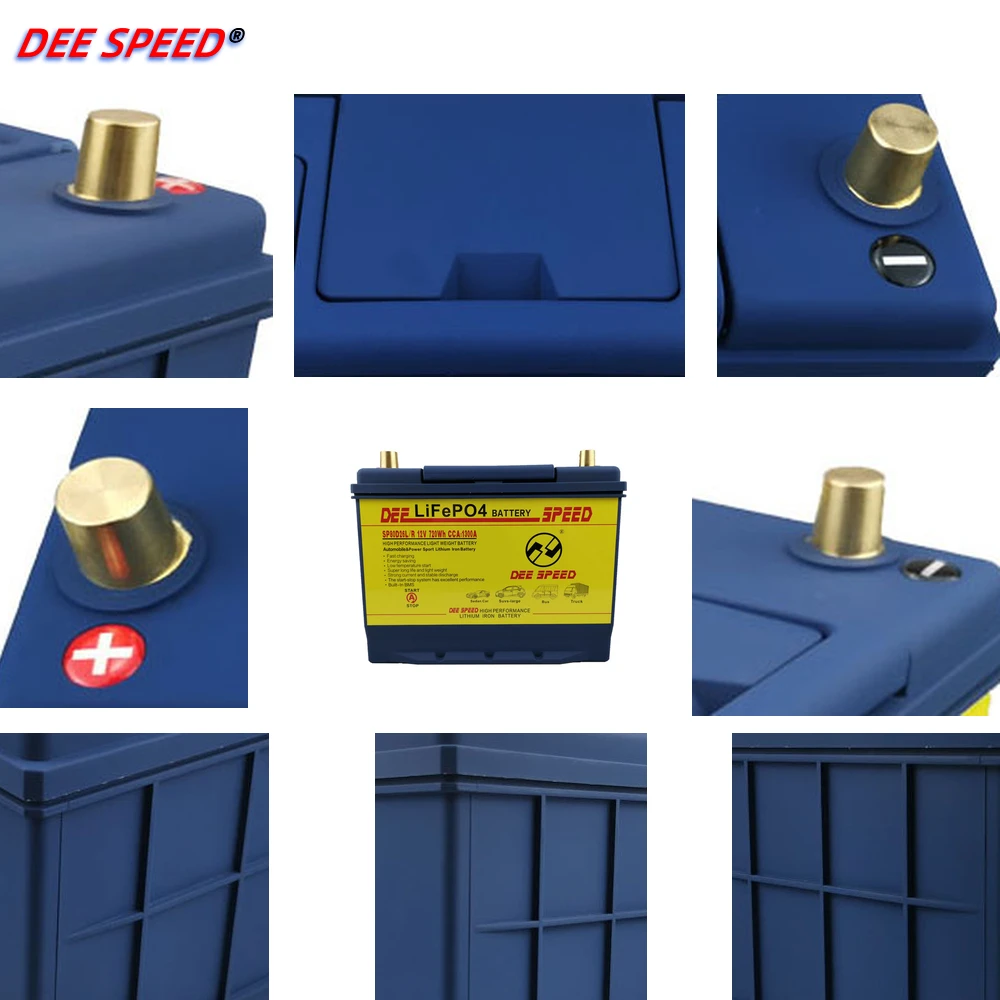 Литиевая батарея LifePO4 12 В для автомобиля литий-Железный аккумулятор зажигания bmw
