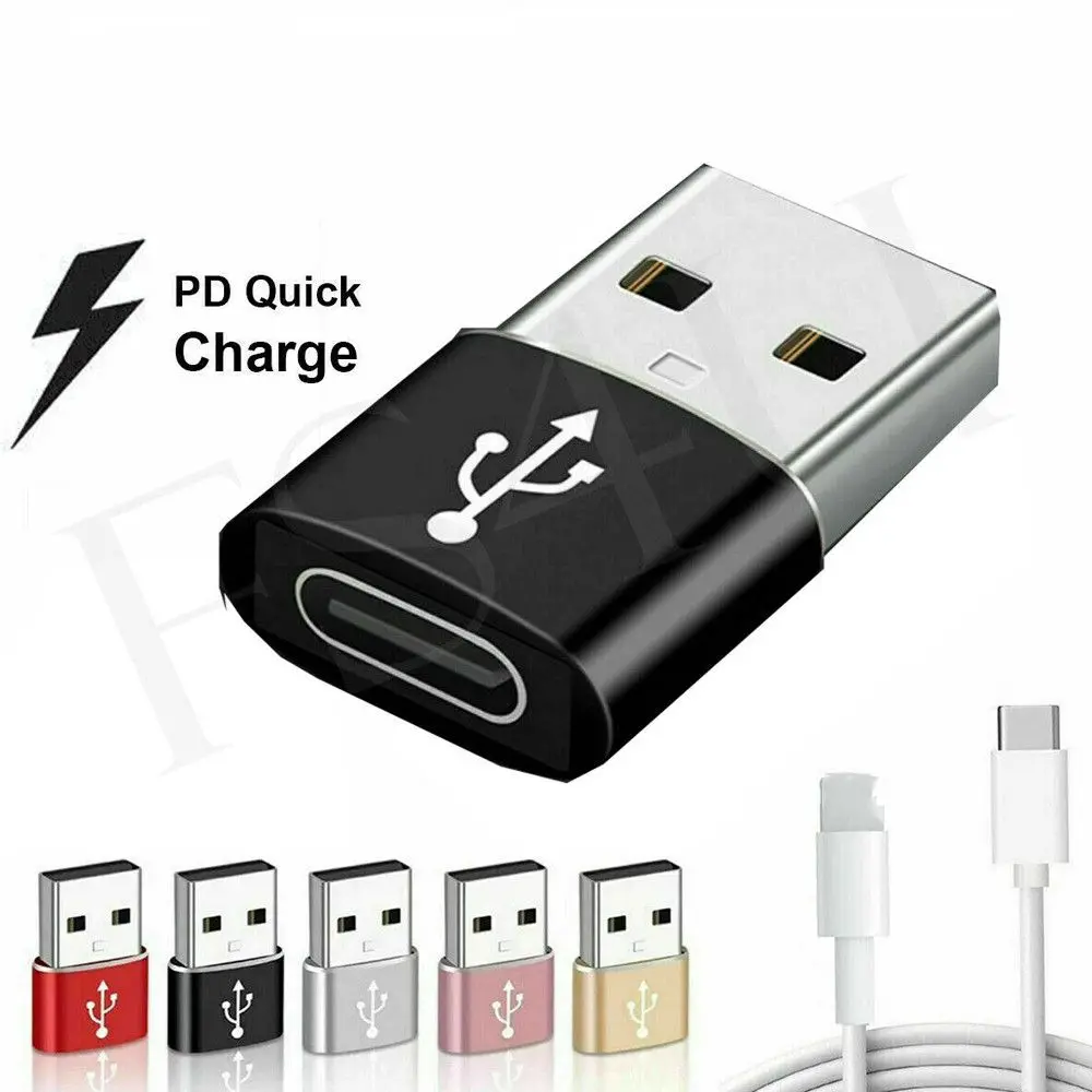 Переходник из алюминиевого сплава с Type C на USB 30 для iPhone 12 11 | Мобильные телефоны и