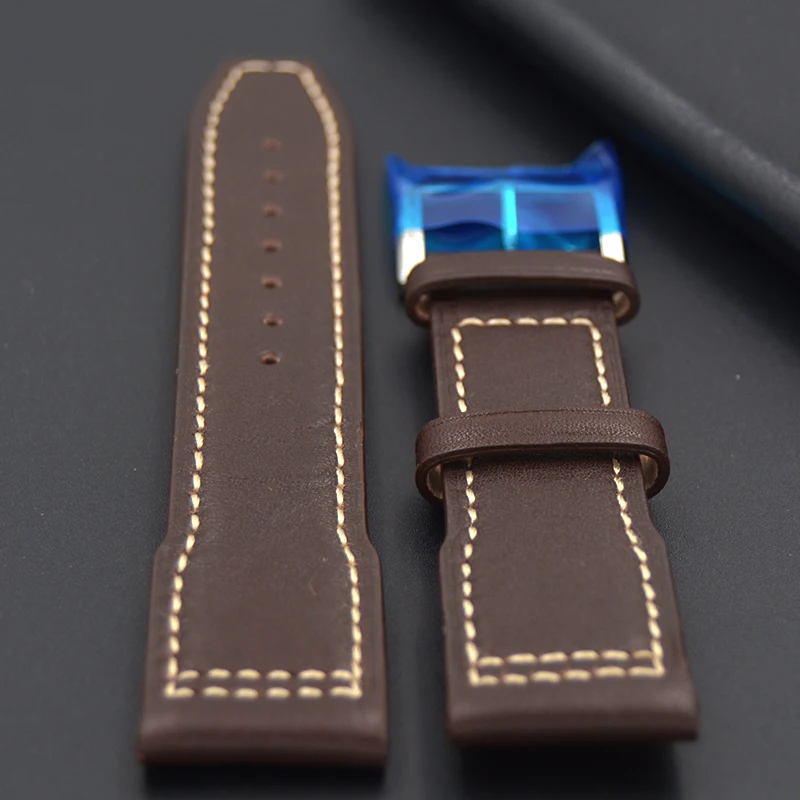 Ремешок для часов ремешок из натуральной кожи винтажный ручной работы 20 мм 21 22 |
