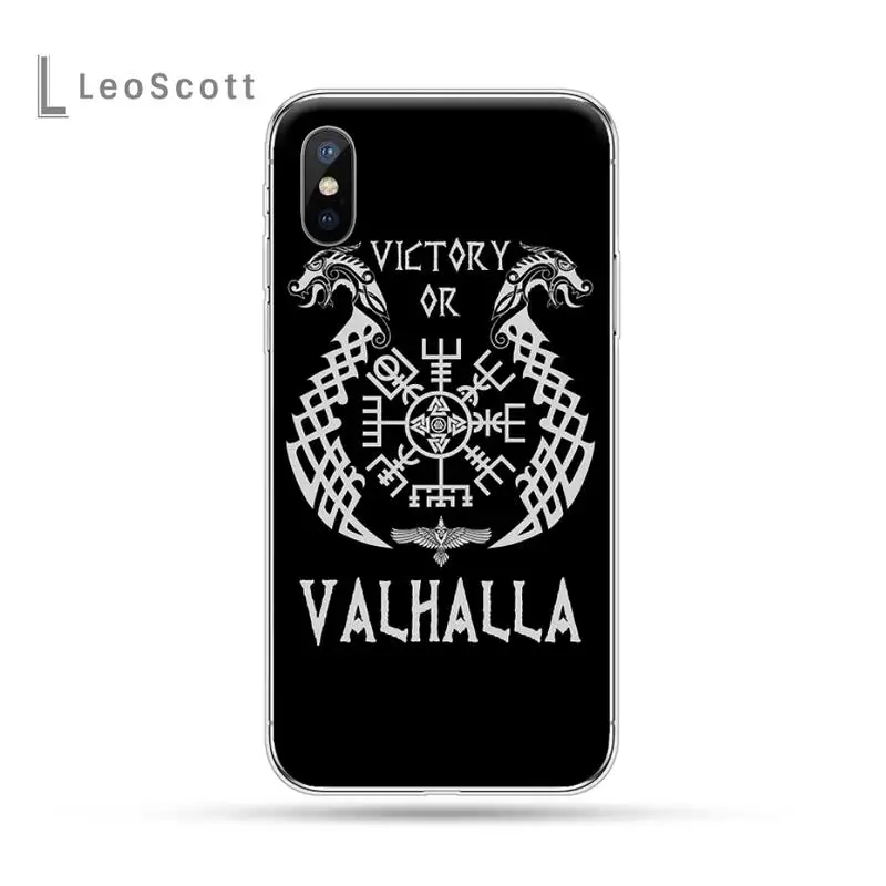 

Ragnar Lothbrok Vikings luxury Phone Case shell For iphone 12 5 5s 5c se 6 6s 7 8 plus x xs xr 11 pro max Anti-fall cover