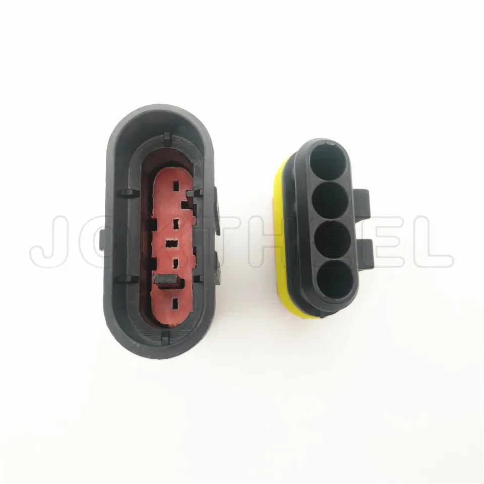 Комплект из 4-контактного разъема tyco AMP Superseal для мужчин и женщин 1/5/10/30 1 5 серии pa66