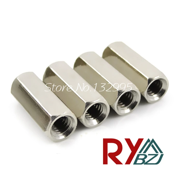 Латунная Проставка M3 внутренняя гнездовая никелированные Проставочные винты