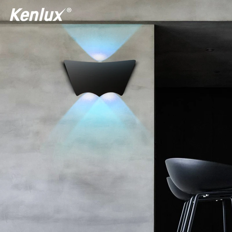 RGB 9W LED wall light indoor porch lights high quality colourful lamp shop bar restroom bedroom reading decoration | Лампы и освещение