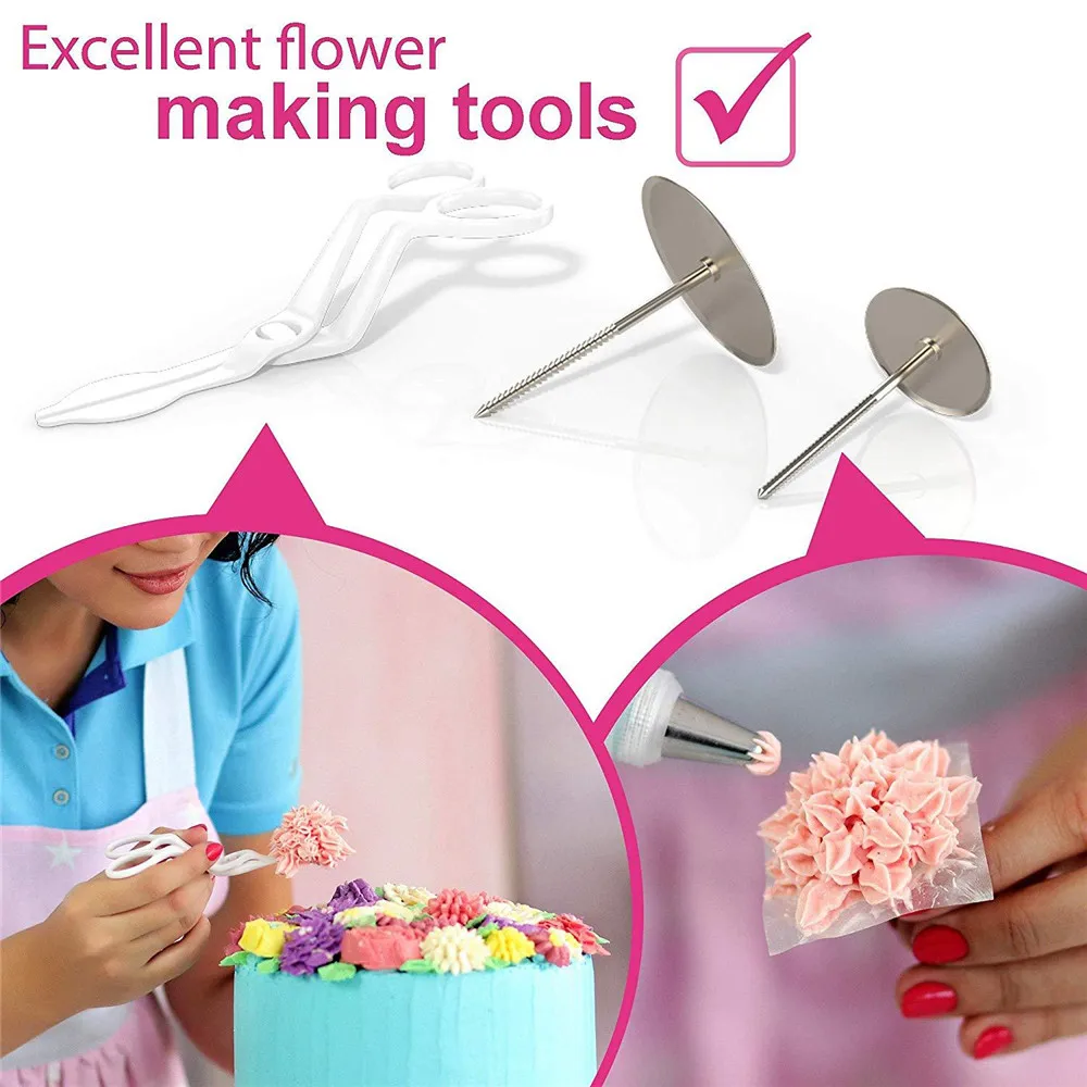 92 шт. инструменты для украшения тортов кремообразные Кондитерские насадки