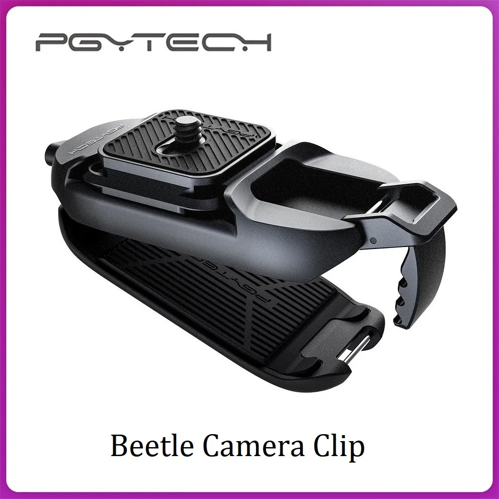 

PGYTECH Beetle Camera Clip Arca Swiss Universal DSLR Action Camera Gimbal Accessory Quick Release SnapLock Plate