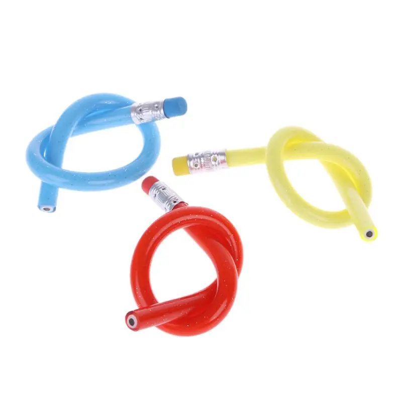 12 шт. Гибкая гнущиеся карандаши детские игрушки гнущийся пишущий карандаш