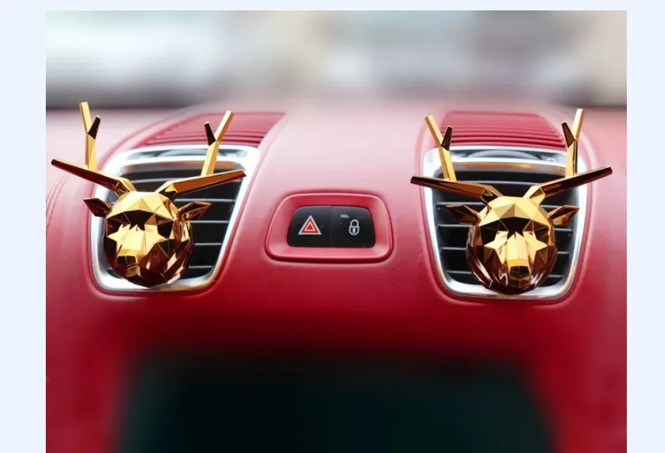Deer Fragrance New Cool Deer Design Car Diffuser Essential Oil Car Perfume Flavoring For Car