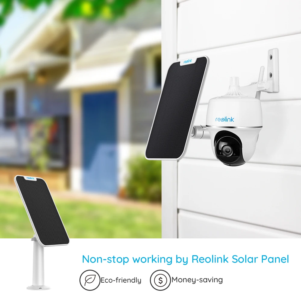Уличная аккумуляторная камера Reolink 1080p wifi панорамирование и наклон удаленный