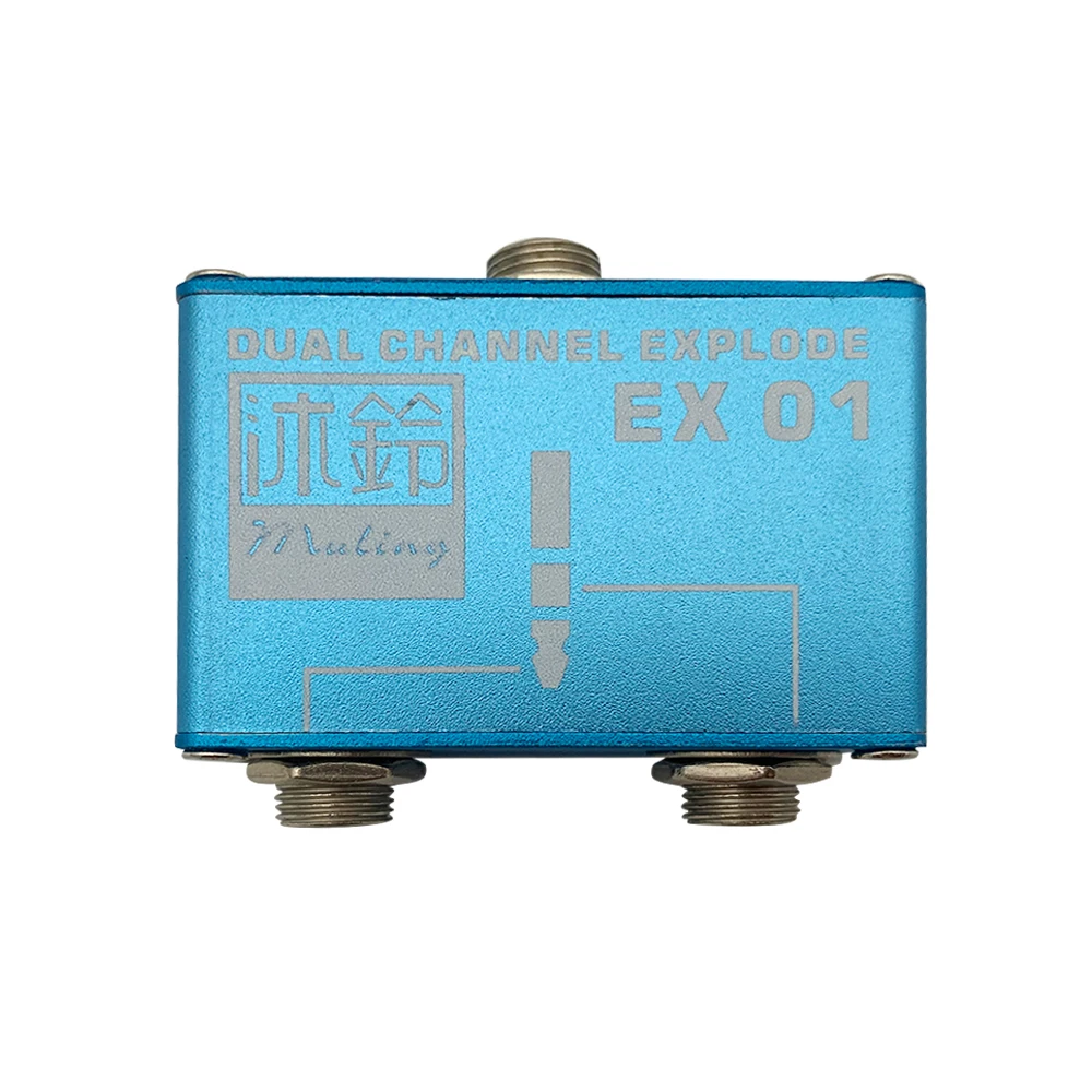 Аудио разветвитель для гитары конвейер двухканальные аксессуары 2 моно канала