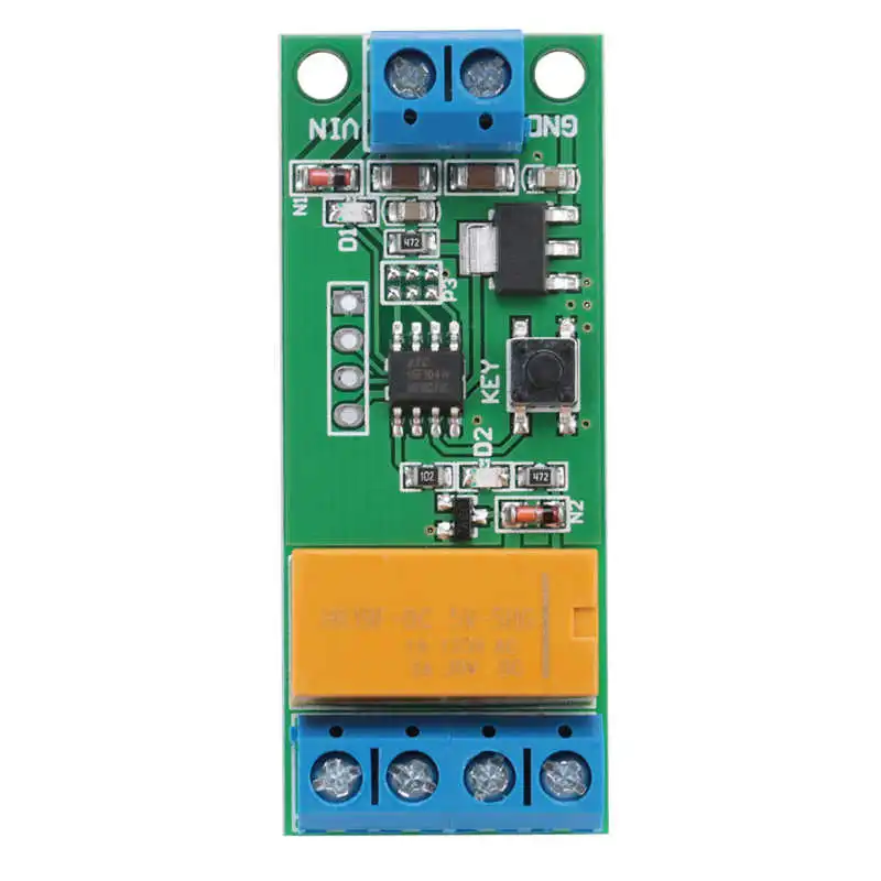 

DC 5/6/9/12V Motor Reverse Polarity Module Time Adjustable Delay Relay 2A Drive Current Polarity Timer Signal Generator